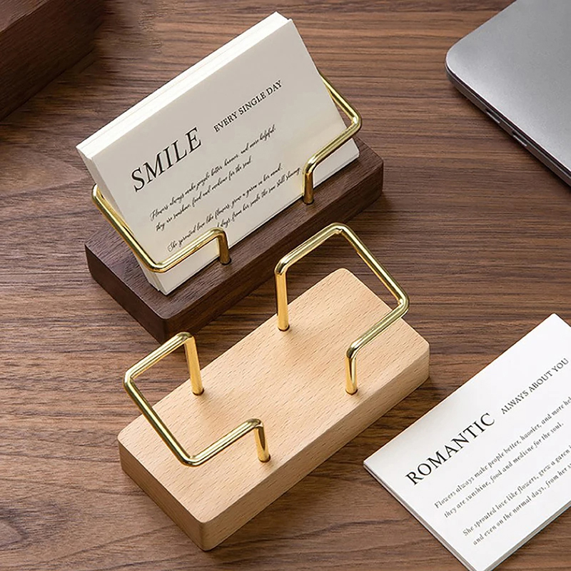 Desk Setup Home Office - Business Card Holder Organizer Office Desk