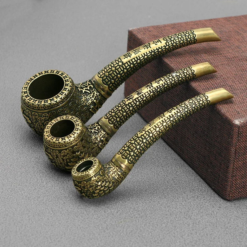 Desk Setup Retro - Retro Pure Copper Pipe Miniatures Antique