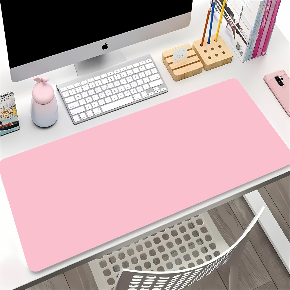 Desk Setup Gear - Solid Color Gaming Mouse Pad Gamer