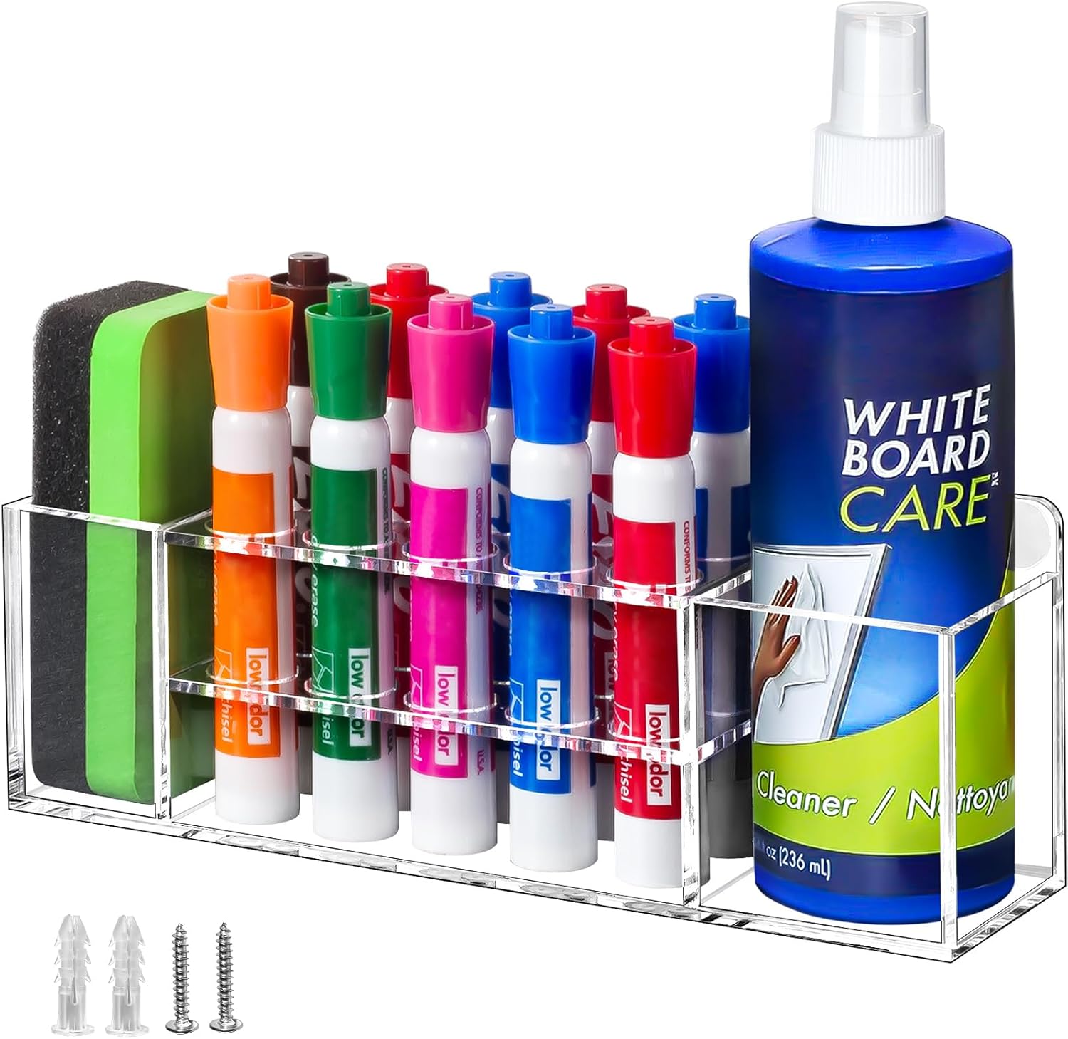Pen Cup Magnetic - Strong Magnetic Marker Holder for Whiteboard,