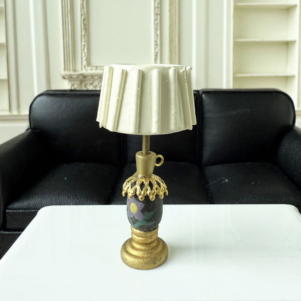 2Pcs Miniature Desk Lamp Set f - đánh giá và giá Desk Setup Small