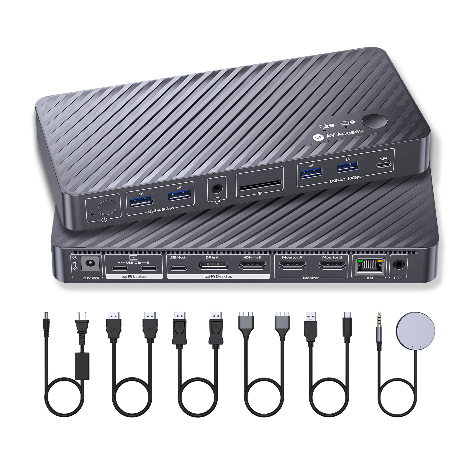 USB-C Docking Station for MacB - đánh giá và giá Dual Monitor Desk Setup