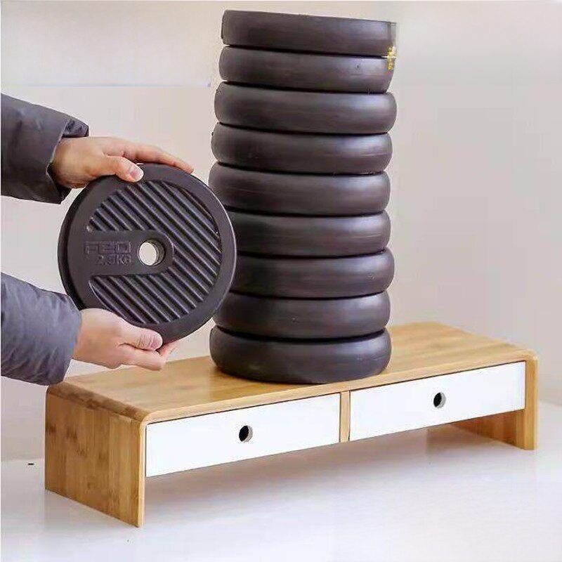 Bamboo Computer Monitor Stand  - đánh giá và giá Drawer Organizer Bamboo