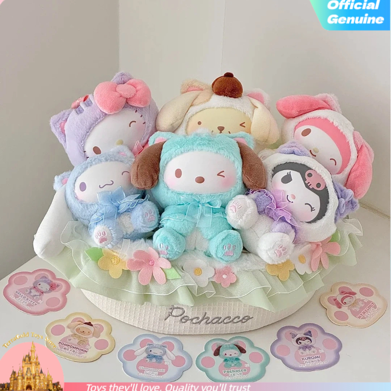 TOP TOY Sanrio Family Cute Cat - đánh giá và giá Desk Setup Kawaii