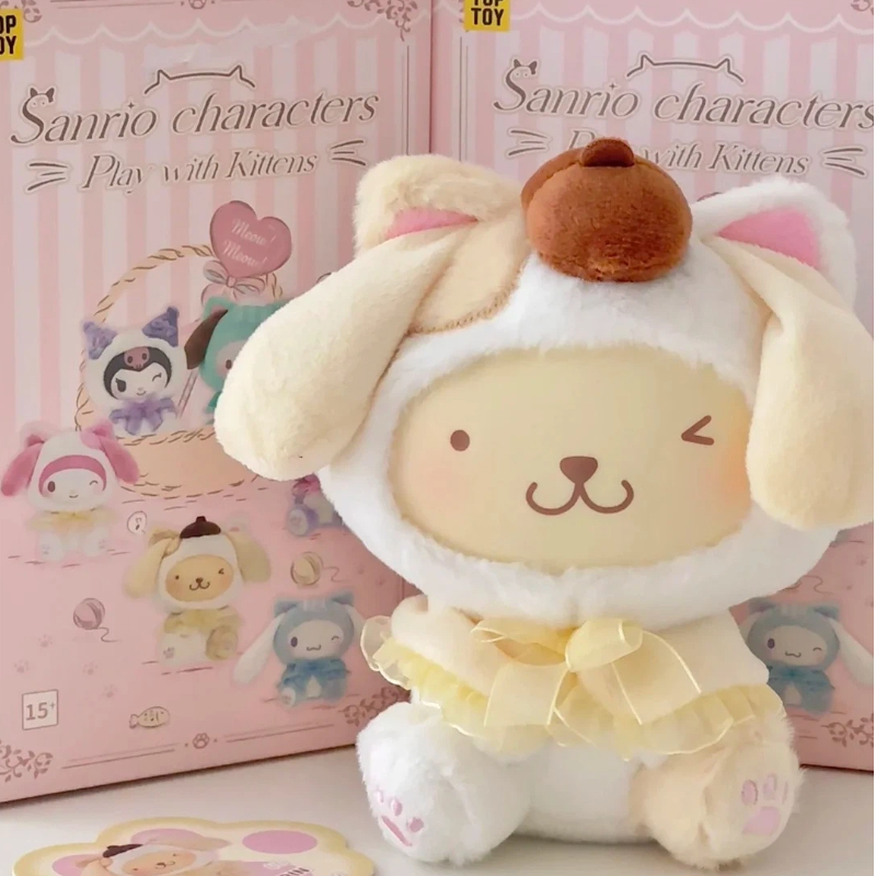 TOP TOY Sanrio Family Cute Cat - đánh giá và giá Desk Setup Kawaii