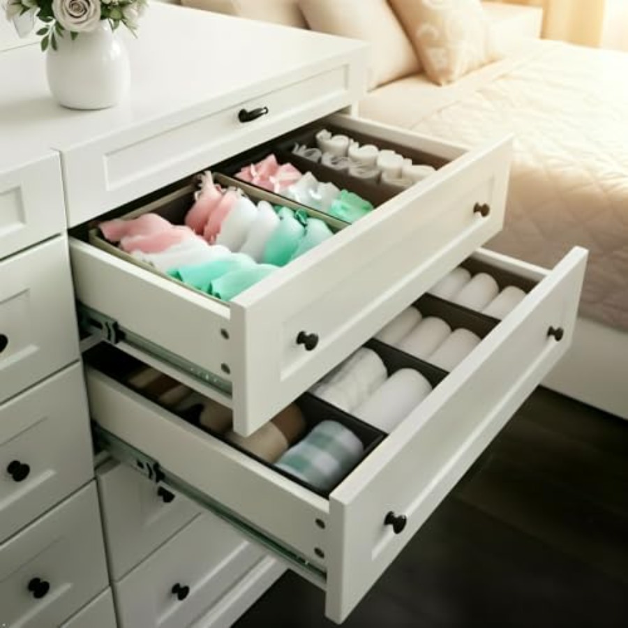 Sock Drawer Organizer Pack - C - đánh giá và giá Drawer Organizer Bamboo