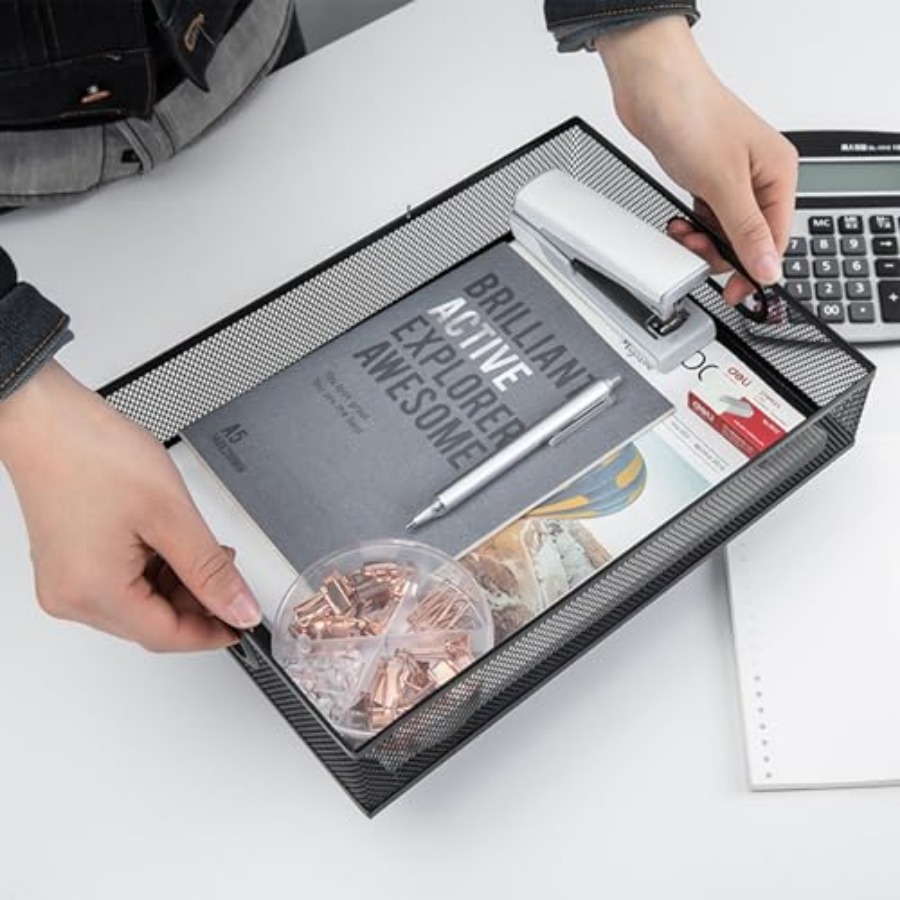 Black Metal Mesh Desk Drawer O - đánh giá và giá Drawer Organizer Bamboo