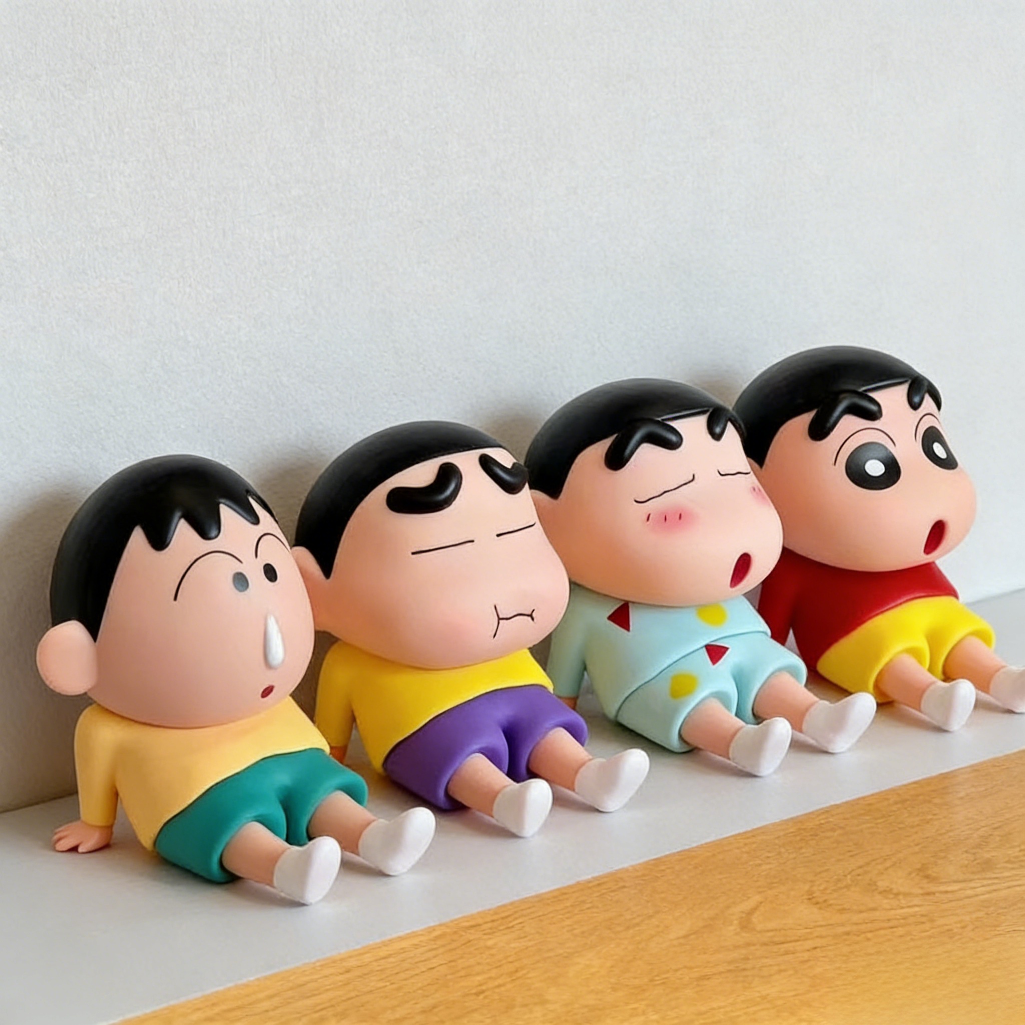 Crayon Shin-Chan Figures toy P - đánh giá và giá Desk Setup Kawaii