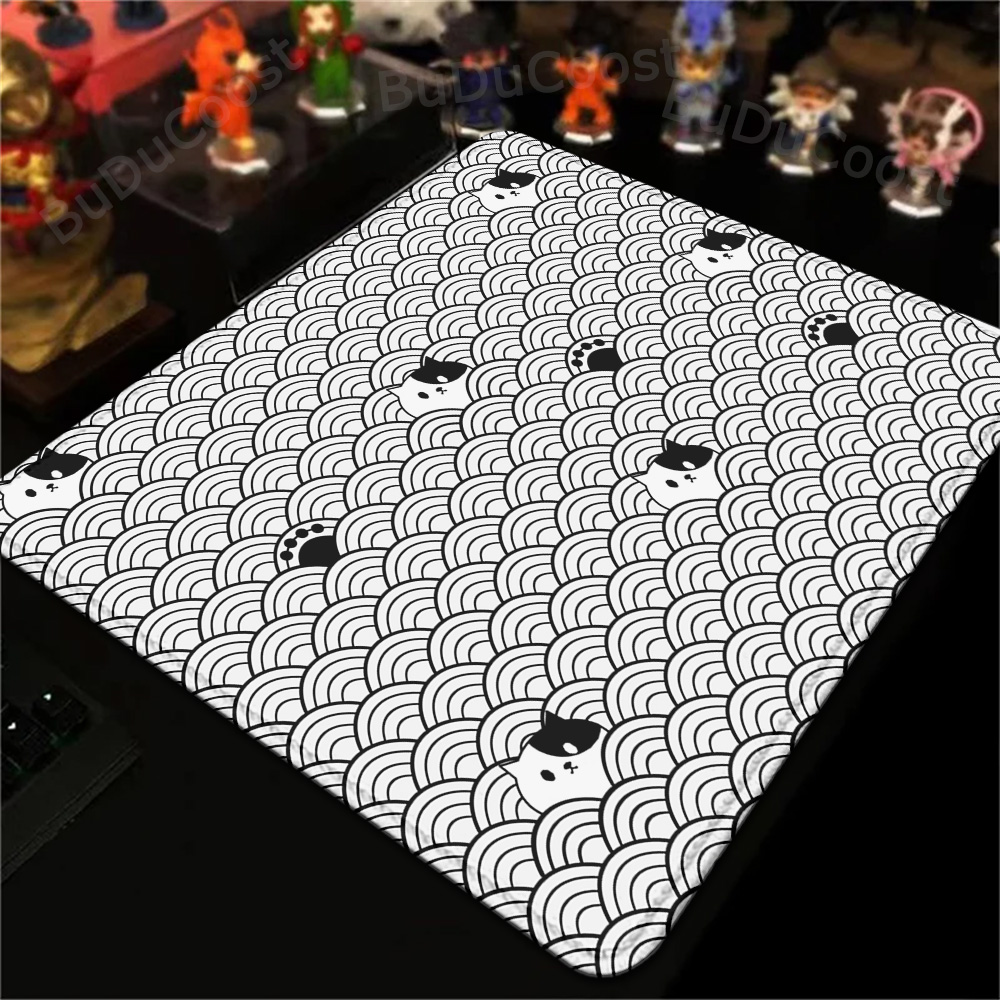 18x22cm Small Rug Black Cat Cl - đánh giá và giá Korean Desk Setup