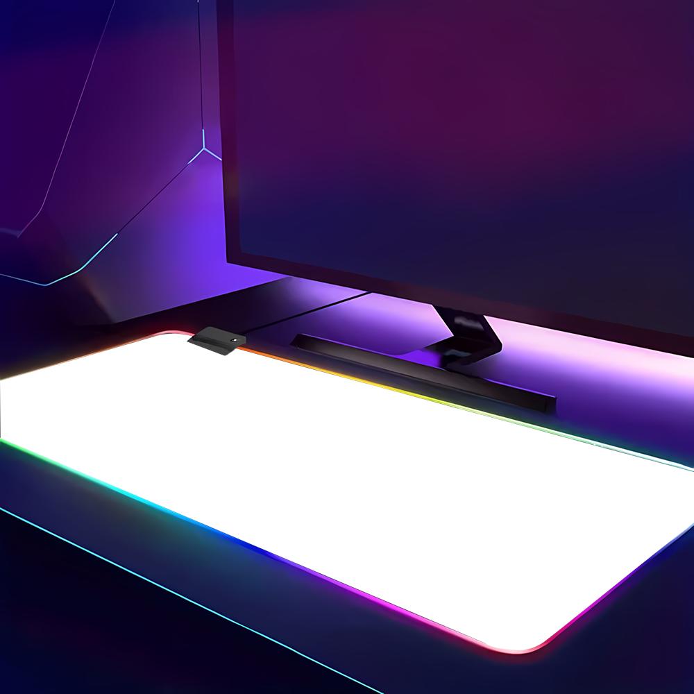 RGB HD Solid Color Gaming Mous - đánh giá và giá Desk Setup Rug