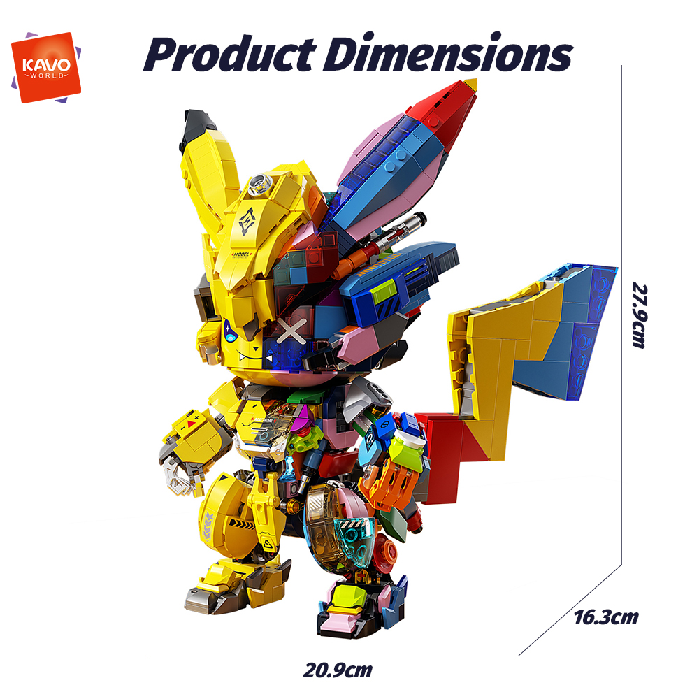 KAVOWORLD 1505 PCS DIY Mecha A - đánh giá và giá Desk Setup Small