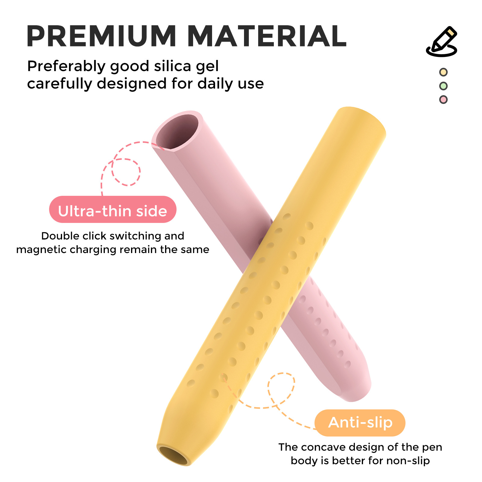 1PC Stylus Cover for Apple Pen - đánh giá và giá Pen Cup Magnetic