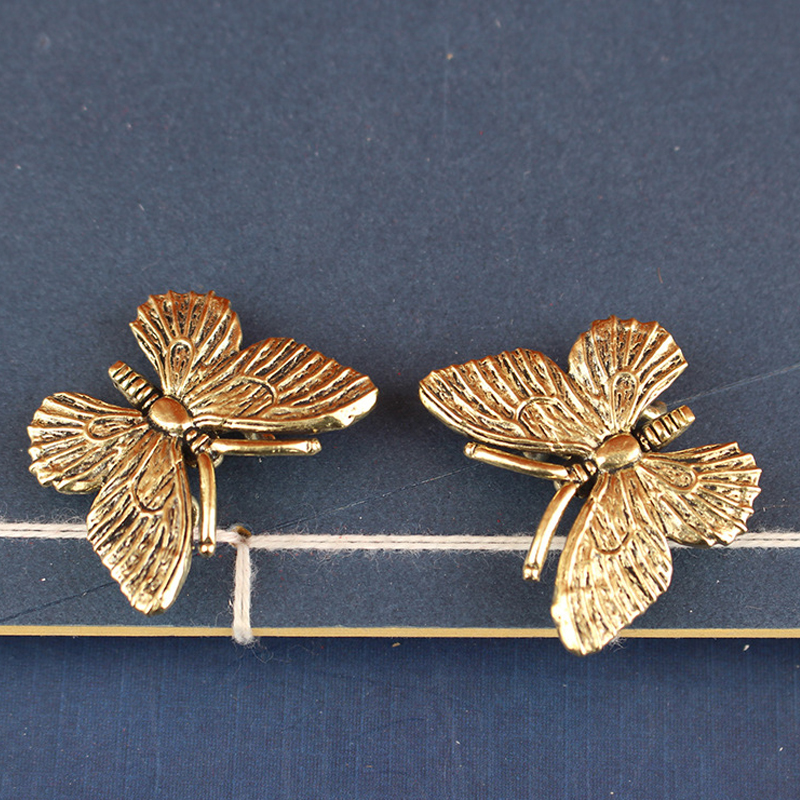Brass Butterfly Statue, Insect - đánh giá và giá Desk Setup Retro