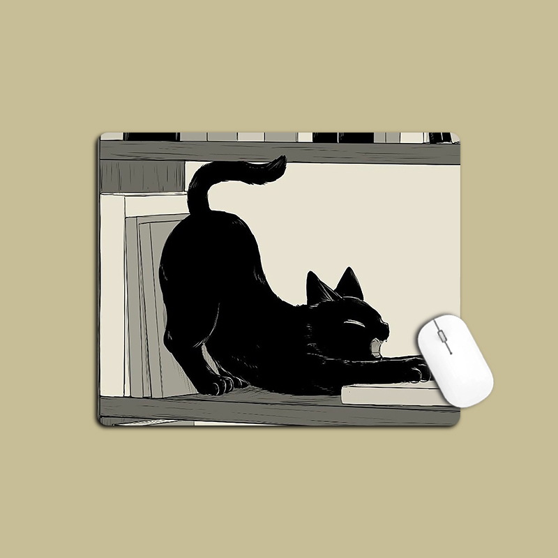 Mouse Mat Cat Mause Pad Cute C - đánh giá và giá Desk Setup Kawaii