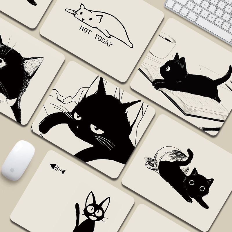 Mouse Mat Cat Mause Pad Cute C - đánh giá và giá Desk Setup Kawaii