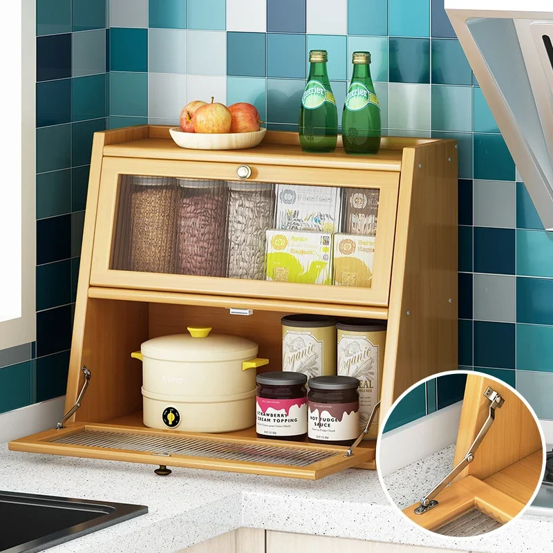 Bamboo Kitchen Storage Cabinet - đánh giá và giá Drawer Organizer Bamboo