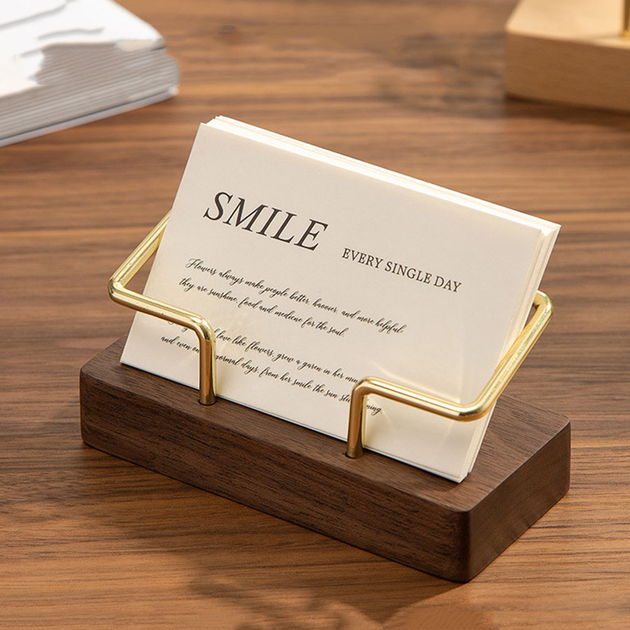 Business Card Holder Organizer - đánh giá và giá Desk Setup Home Office
