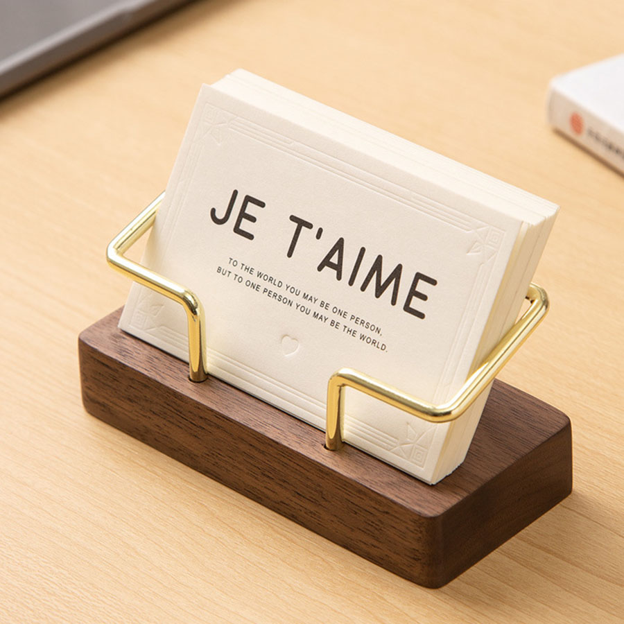 Business Card Holder Organizer - đánh giá và giá Desk Setup Home Office