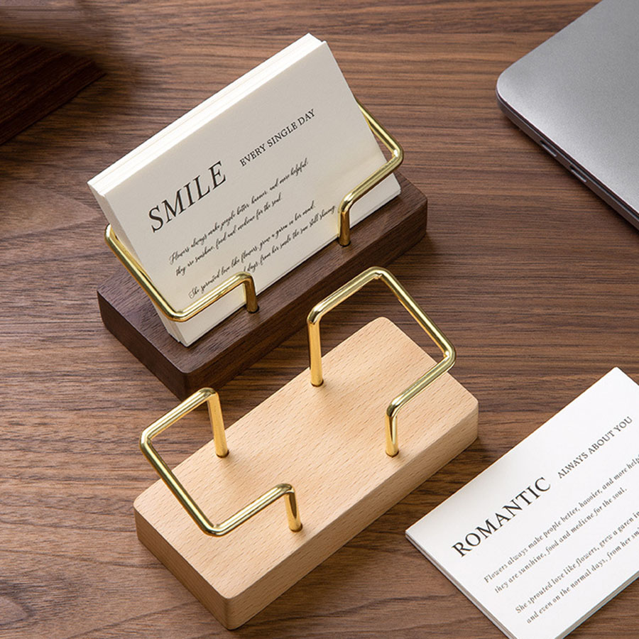 Business Card Holder Organizer - đánh giá và giá Desk Setup Home Office