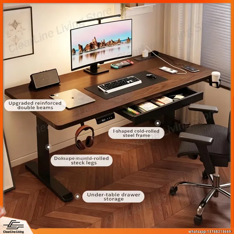 Electric Height Adjustable Gam - đánh giá và giá Desk Setup Home Office