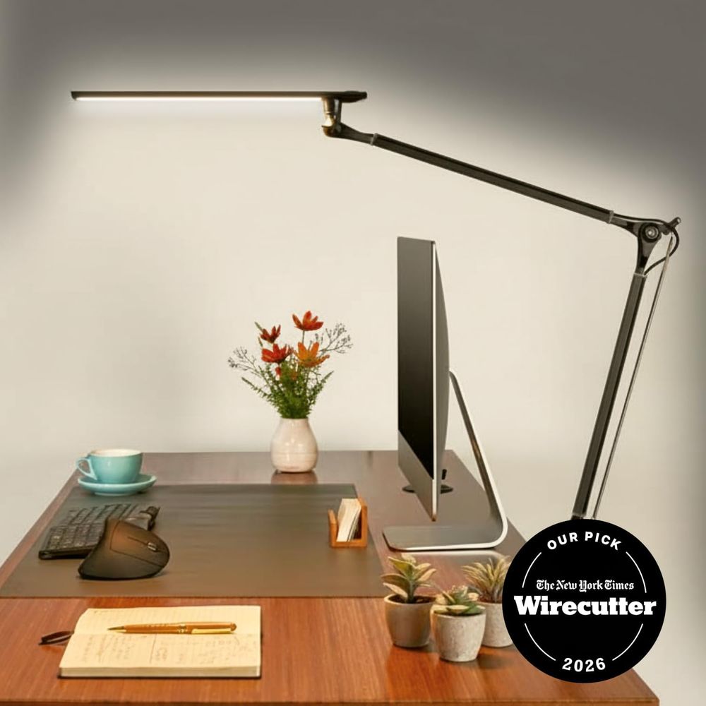 Adjustable 3-Color LED Desk La - đánh giá và giá Desk Setup Home Office