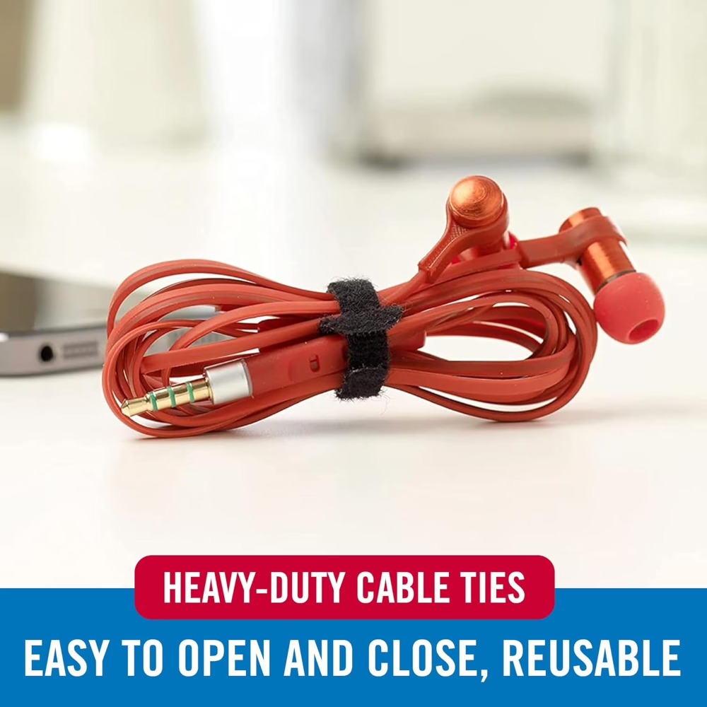 Heavy Duty Reusable Cable Ties - đánh giá và giá Desk Setup Home Office
