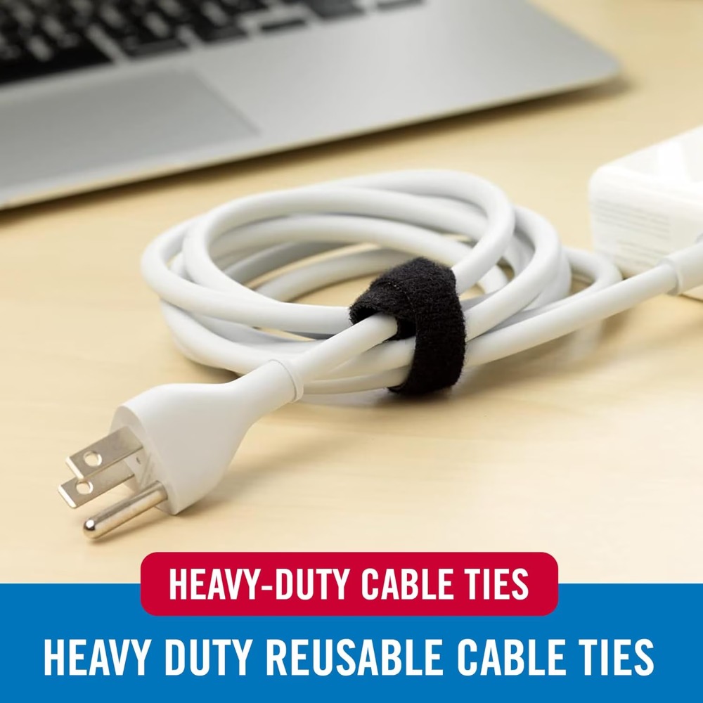 Heavy Duty Reusable Cable Ties - đánh giá và giá Desk Setup Home Office