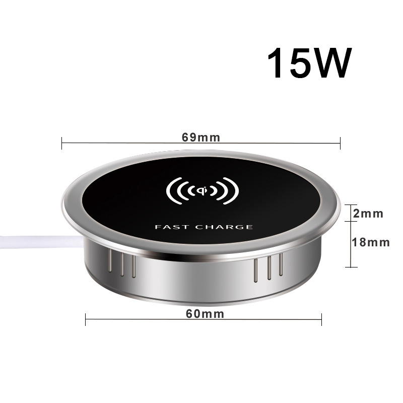 Desk Embeded Wireless Charger  - đánh giá và giá Xiaomi Desk Setup