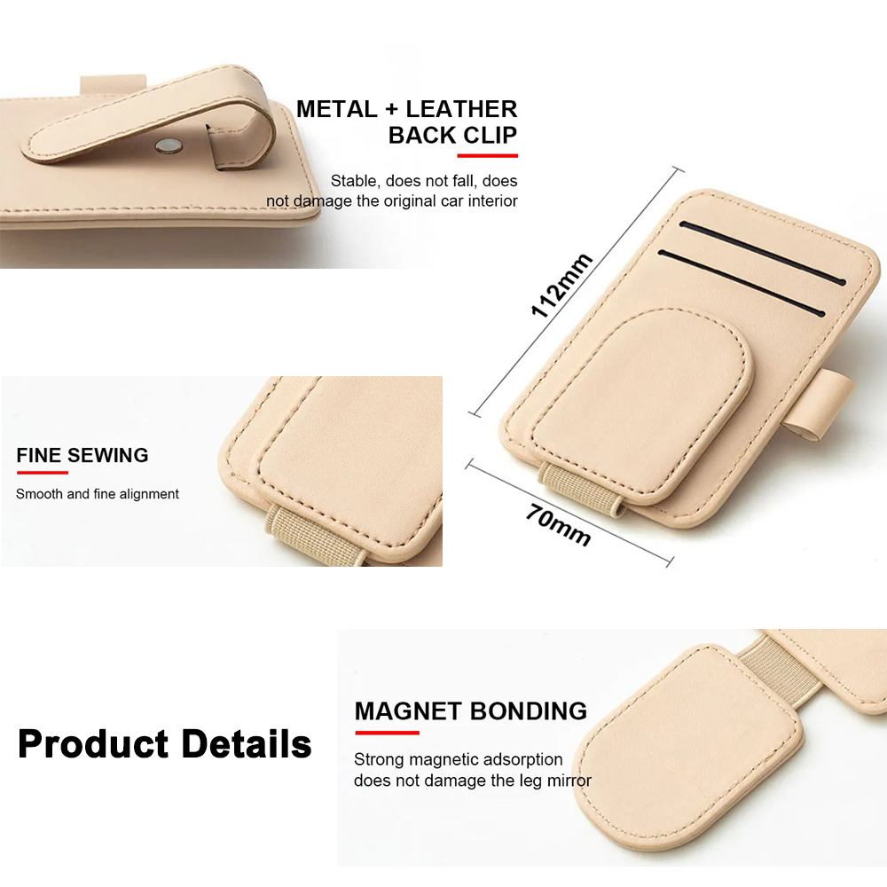 Multifunctional Pu Leather Car - đánh giá và giá Pen Cup Magnetic