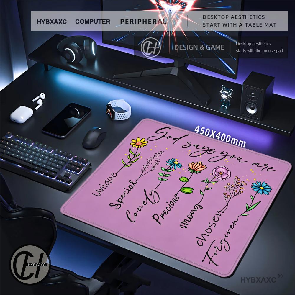 HYBXAXC Colorful Flower Quote  - đánh giá và giá Desk Setup Small