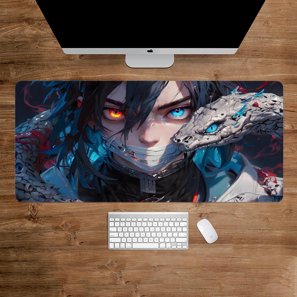 Iguro Obanai Mouse Pad Desk Ac - đánh giá và giá Desk Setup Rug