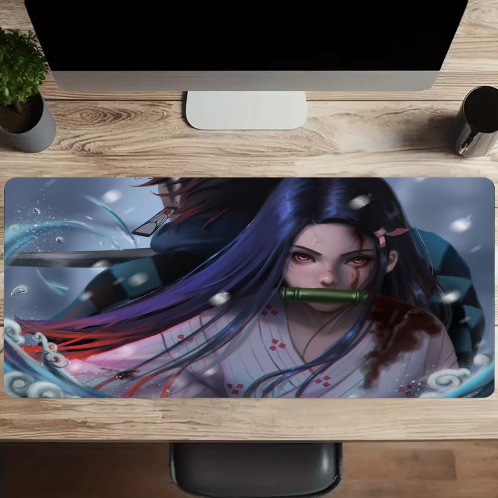 Iguro Obanai Mouse Pad Desk Ac - đánh giá và giá Desk Setup Rug