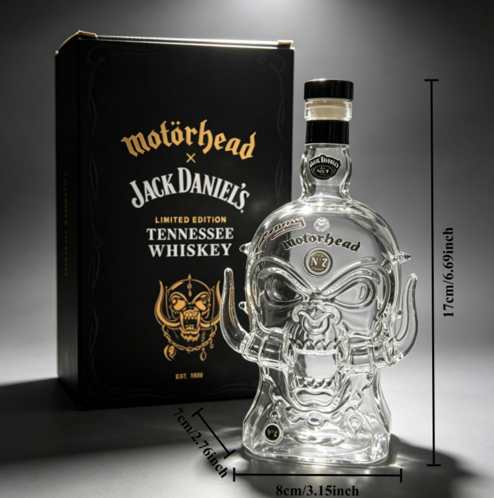 Retro Horn Skull Glass Whiskey - đánh giá và giá Desk Setup Retro